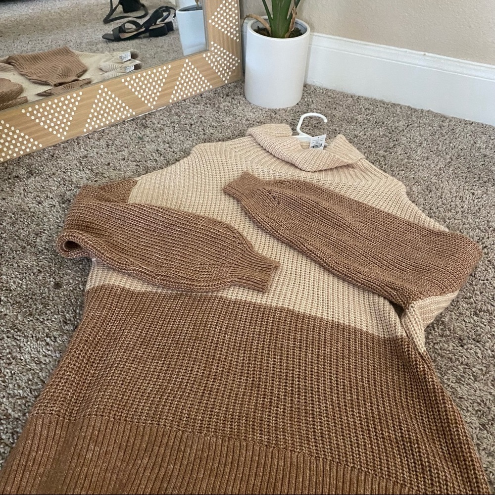Two Tone Sweater